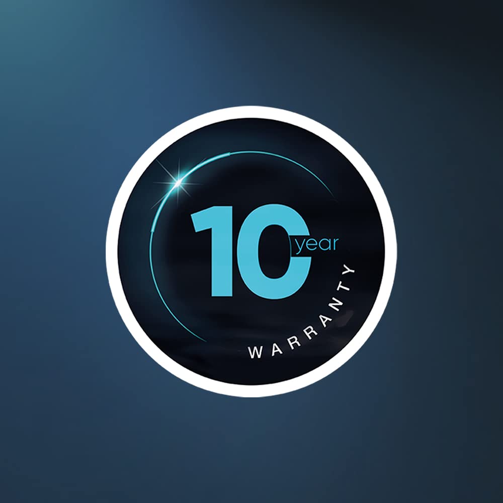 Kohler Span Round Wall Mounted Toilet | Ceramic Western Bathroom Commode with Anti-Bacterial Protection | Eco-Flush Technology & Quiet-Close Lid | Fully Glazed, White, 540mm x 365mm - Image 7