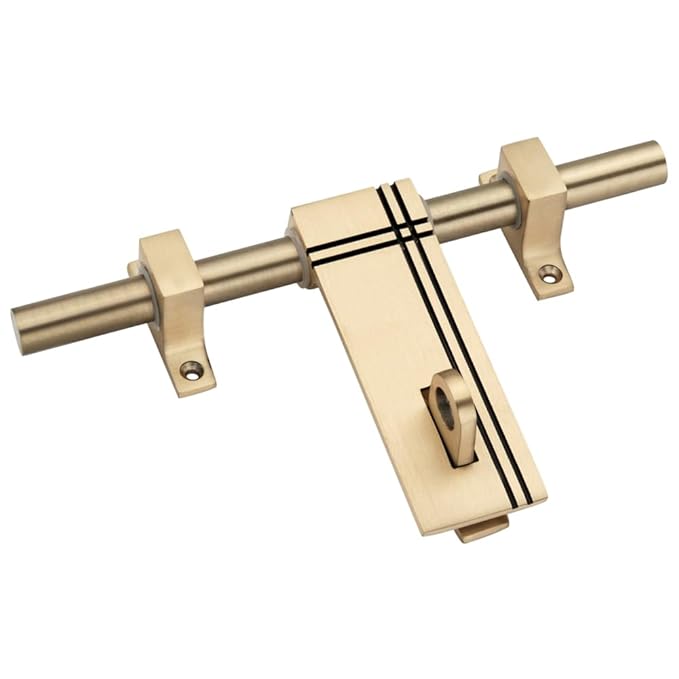Allied Brass Aldrop || Wooden Brass Door Aldrop || Brass Aldrop for Door Fitting Kit || Code- AD01 (10 Inch)