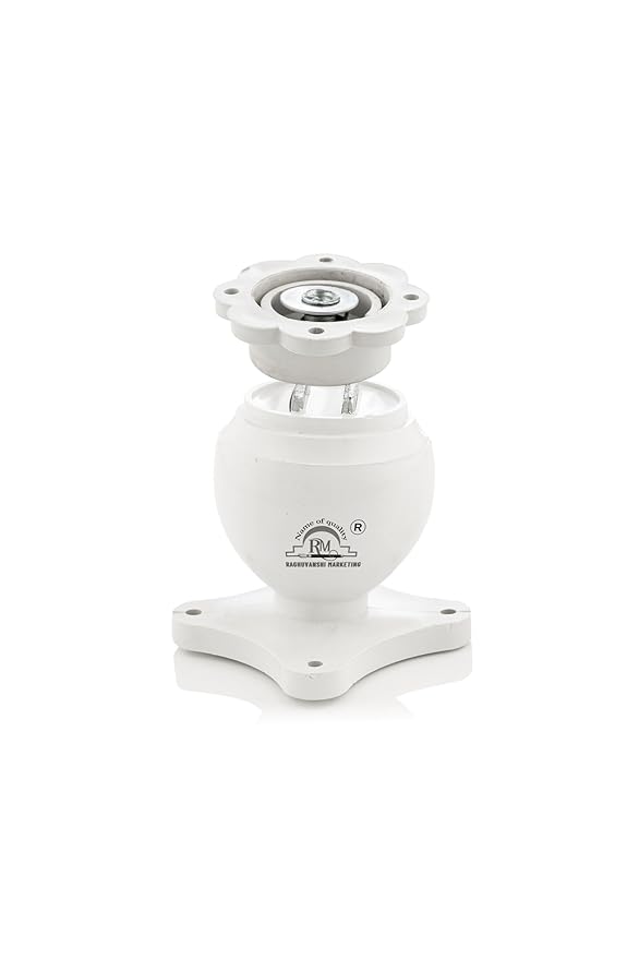 Door Magnetic Catch, Door Catcher Stopper Holder, Door Magnet Door Mounted Door Stopper (White) Pack of 2 - Image 3