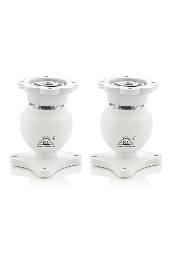 Door Magnetic Catch, Door Catcher Stopper Holder, Door Magnet Door Mounted Door Stopper (White) Pack of 2