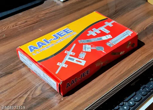 2mm Door Kit Stainless Steel – Complete Single Door Hardware Set ( Aldrop, Latch, Towerbolt, Stopper & Handles ) – Ideal for Bedroom, Balcony, Kitchen & Bathroom Door - Rust-Resistant, Corrosion-Proof, Modern Design for Home & CommercialUse,#2mmdoorkit,#doorhardware,#doorfitting - Image 4